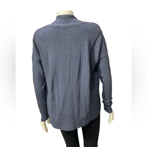 Abercrombie & Fitch Oversized  Knit Zip Up Cardigan Size Medium - Picture 4 of 10